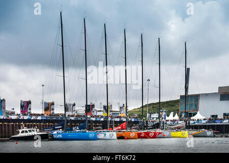 Volvo Ocean Race Festival Escale à Scheveningen, à La Haye, Pays-Bas - 19 juin 2015 VOR (2014-2015) Banque D'Images