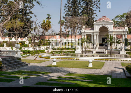 Népal, Katmandou. Jardin des rêves. Banque D'Images