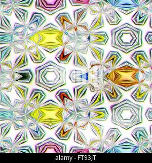 Seamless Texture haute résolution de cristaux de glace Banque D'Images