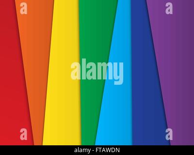Abstract vector background arc-en-ciel lumineux Illustration de Vecteur