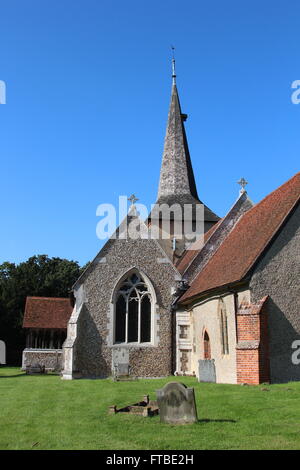 Église du Village de Terling UK Essex Banque D'Images