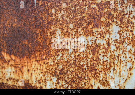 Grungy texture métal rouillé Banque D'Images
