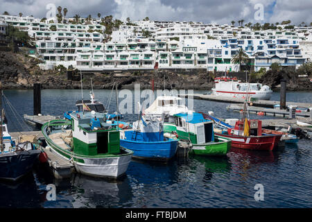 Espagne, Canaries, Lanzarote, Puerto del Carmen Banque D'Images