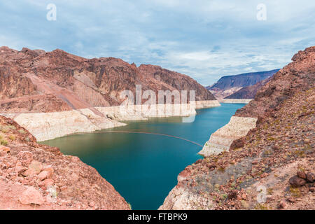 Lake Mead en barrage Hoover Banque D'Images
