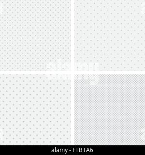 Texture vectoriel continu de points gris floue sans filet et sans dégradé Illustration de Vecteur