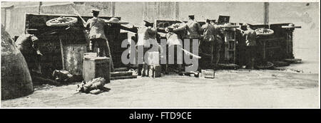 Abbaye Saint-Barricades, soulèvement de Pâques, 1916. Dublin, Irlande Banque D'Images