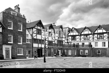 La tour de Londres mews Banque D'Images