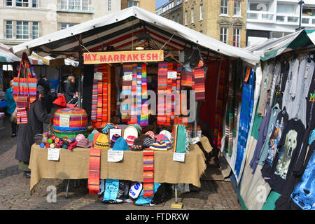 Mon blocage de Marrakech dans la rue Market, Cambridge, Angleterre Banque D'Images