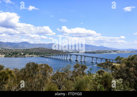 Pont de Tasmanie, Hobart, Tasmanie, TAS, Australie Banque D'Images