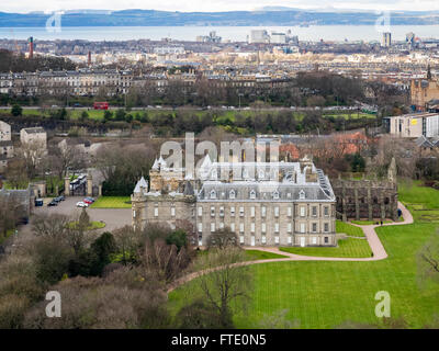 Palais de Holyroodhouse Banque D'Images