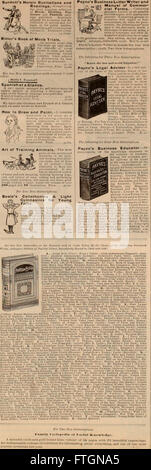 La Penman's Art Journal et Penman's Gazette (1890) Banque D'Images