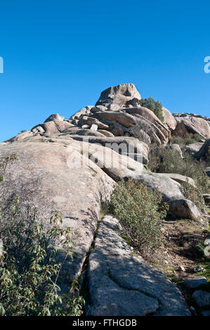 Vues de la Pedriza, Madrid, Espagne. Banque D'Images