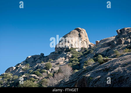 Vues de la Pedriza, Madrid, Espagne. Banque D'Images