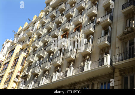 Les immeubles à appartements Valencia Espagne Banque D'Images