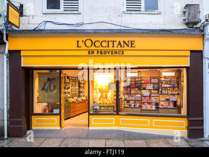 L'Occitane parfumerie boutique dans un British high street Banque D'Images