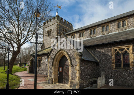 L'église St Nicholas à Brighton, East Sussex, UK. Banque D'Images