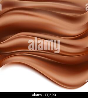 Arrière-plan de chocolat crémeux. abstract background vector vertical. Illustration de Vecteur