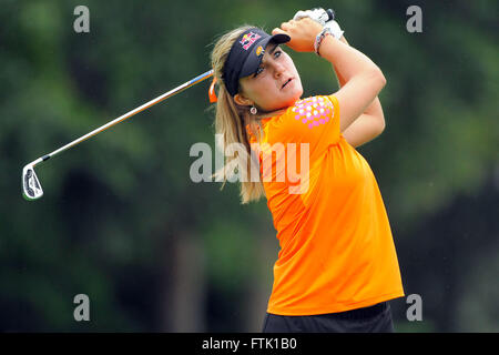 17 novembre 2011 - Orlando, Floride, USA - Lexi Thompson au cours de la première ronde de la CME Group propriétaires à Grand Cypress Resort sur 17 Novembre 2011 à Orlando, en Floride ..ZUMA PRESS/Scott A. Miller (crédit Image : © Scott A. Miller via Zuma sur le fil) Banque D'Images