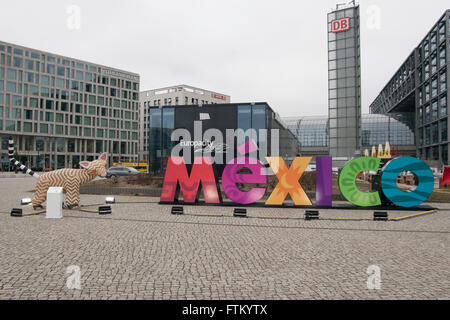 Mexique Tourisme Marketing. Berlin, Allemagne. Banque D'Images