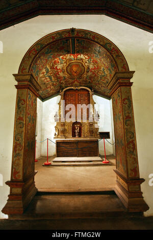 Autel de la chapelle de Saint Antoine - Sitio Santo Antonio - Sao Roque - Piscine SP Banque D'Images