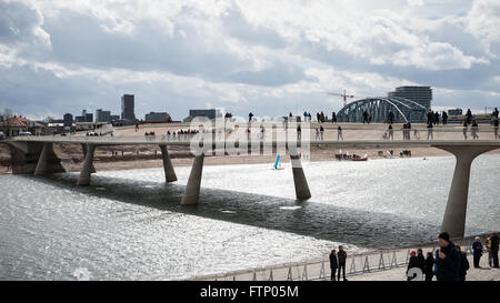 Nijmegen, Pays-Bas, le 29 mars, 2016.L'ouverture de l'Rivierpark à Nimègue, a eu lieu à la fin de mars. Credit : Romy Arroyo Fernandez/ Banque D'Images