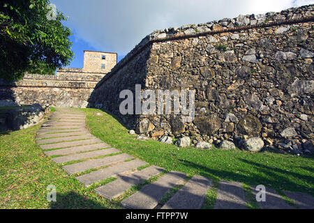 Fortaleza de Sao Jose da Ponta Grossa - construit en 1744 Banque D'Images