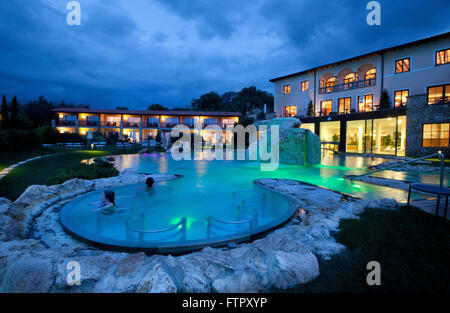L'Hôtel Adler Thermae Spa & Relax Resort, Bagno Vignoni,Toscana Banque D'Images