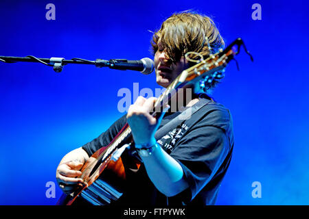 BILBAO, ESPAGNE - 31 OCT : Tremper (band) performance live à Bime Festival le 31 octobre 2014 à Bilbao, en Espagne. Banque D'Images