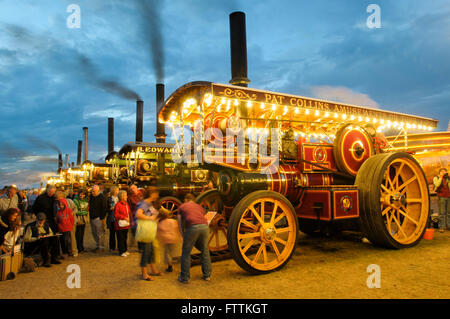 McLaren Showman's Road Locomotive, 'Goliath', DH 2482 au Great Dorset Steam Fair, 2010, Angleterre, RU Banque D'Images