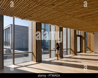 Salle de réunion. Ivey Business School, à London, au Canada. Architecte : Hariri Pontarini Architects, 2013. Banque D'Images