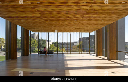 Salle de réunion. Ivey Business School, à London, au Canada. Architecte : Hariri Pontarini Architects, 2013. Banque D'Images