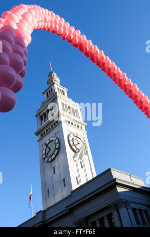 Ferry Building de San Francisco, San Francisco, California, USA Banque D'Images