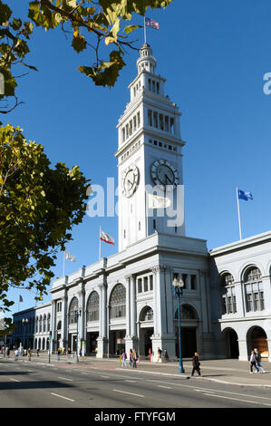 Ferry Building de San Francisco, San Francisco, California, USA Banque D'Images