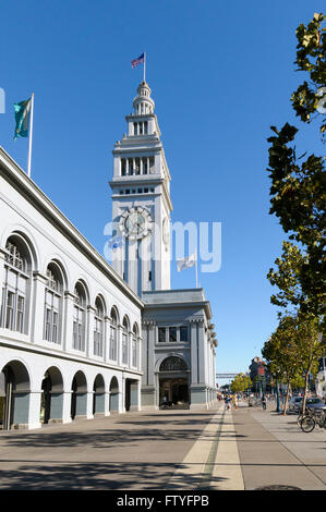 Ferry Building de San Francisco, San Francisco, California, USA Banque D'Images