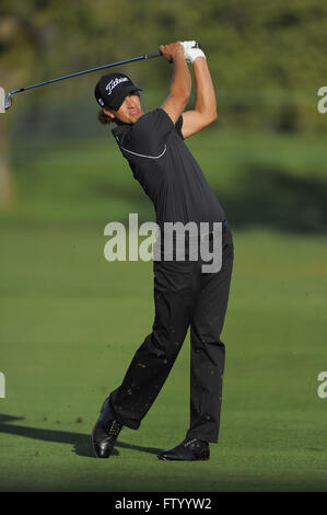 Orlando, Floride, USA. Mar 26, 2009. Adam Scott sur le 10e trou lors du premier tour de l'Arnold Palmer Invitational au Bay Hill Club and Lodge le 26 mars 2009 à Orlando, Floride. ZUMA Press/Scott A. Miller © Scott A. Miller/ZUMA/Alamy Fil Live News Banque D'Images