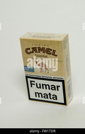 Camel Cigarettes essentielles Banque D'Images