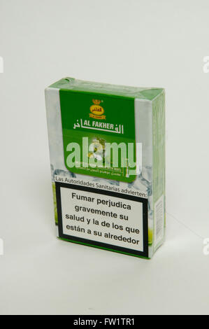 Tabac Al Fakher est le thème de la crème de la chicha en ligne Banque D'Images