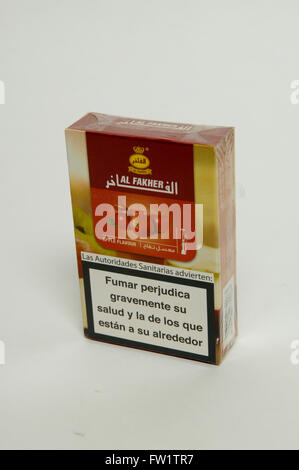 Tabac Al Fakher est le thème de la crème de la chicha en ligne Banque D'Images