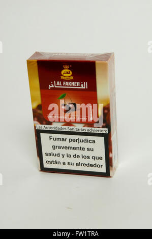 Tabac Al Fakher est le thème de la crème de la chicha en ligne Banque D'Images