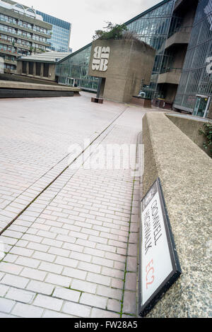 Cromwell, Highwalk Barbican Estate, Londres, UK Banque D'Images