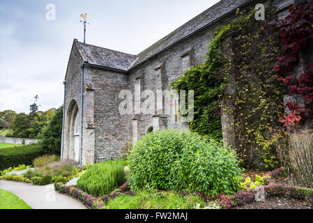 Buckland Monachorum, Royaume-Uni - Octobre 8, 2015 : Buckland Abbey, jardin et immobilier, une propriété du National Trust dans le Devon et Banque D'Images