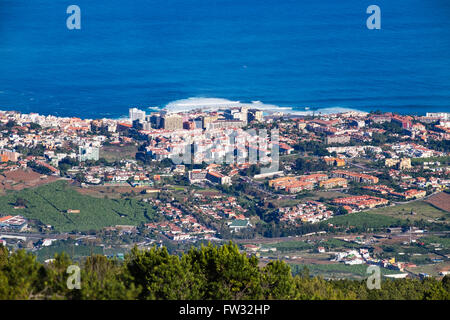 Puerto de la Cruz, Tenerife, Canaries, Espagne Banque D'Images