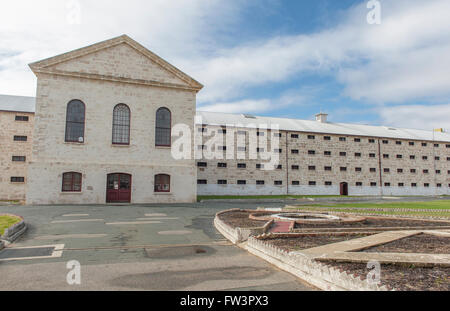 Prison de Fremantle, près de Perth en Australie occidentale, construit par des forçats dans les années 1850 Banque D'Images