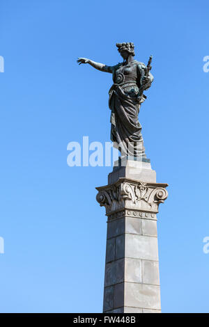 Ruse, Bulgarie - 29 septembre 2014 : Monument à la liberté en Ruse, a été créé par le sculpteur Arnoldo Zocchi. C'est un symbole Banque D'Images