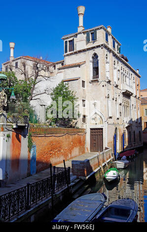 Venise, Italie, le Palazzo Soranzo Sanudo Van Axel Banque D'Images