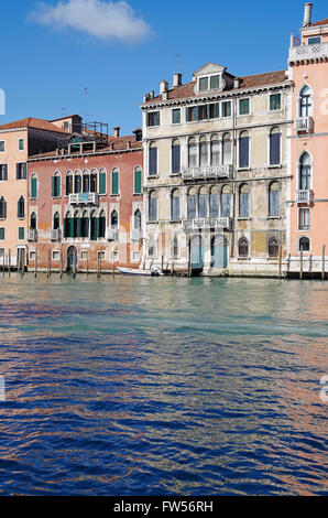 Venise, Italie, le Palazzo & Palazzetto Tiepolo Banque D'Images