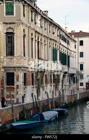 Venise, Italie, Palazzi Zen, Rio de S Caterina Banque D'Images