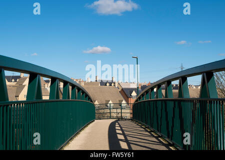 Passerelle sur la A419 à Cirencester, Gloucestershire, Royaume-Uni Banque D'Images