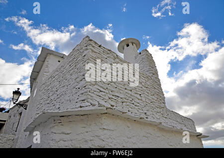 Accueil de Capileira dans la Alpujarra, Granada, Espagne Banque D'Images