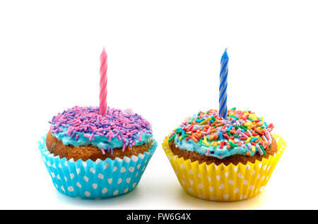 Gâteau d'anniversaire Banque D'Images